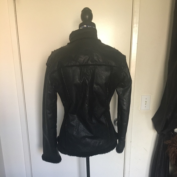 🧥 2/$30 Sexy black faux leather jacket - Picture 3 of 15